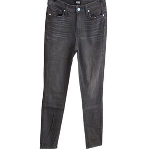 Paige- Hoxton Ultra Skinny- Grey Peaks- Jeans- size 27